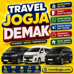 99% On Time🏆 Travel Jogja Demak Bikin Nyaman, Harga Tiket Terjangkau