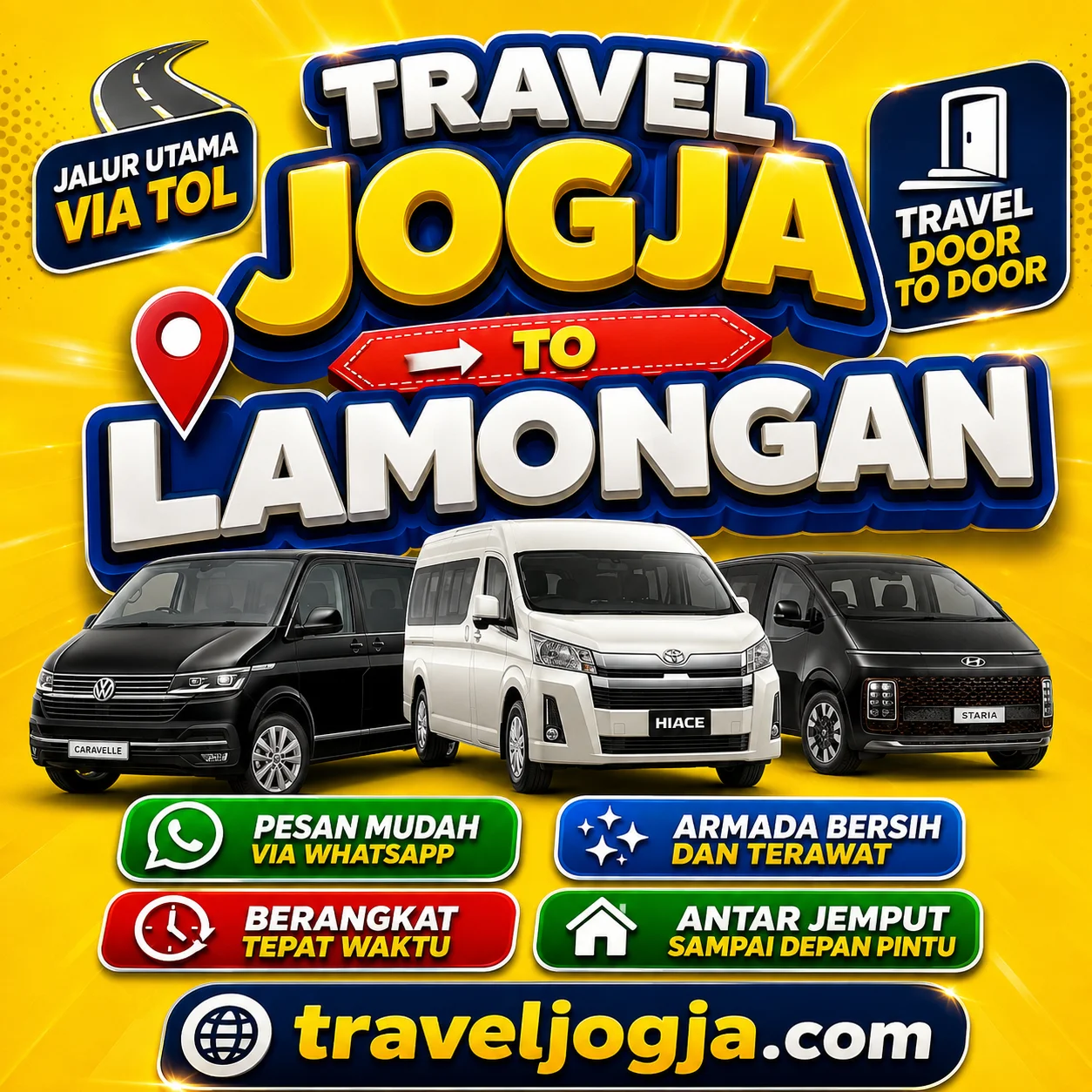 99% On Timeπ Travel Jogja Lamongan Bikin Nyaman, Harga Tiket Terjangkau