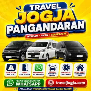 99% On Time🏆 Travel Jogja Pangandaran Bikin Nyaman, Harga Tiket Terjangkau